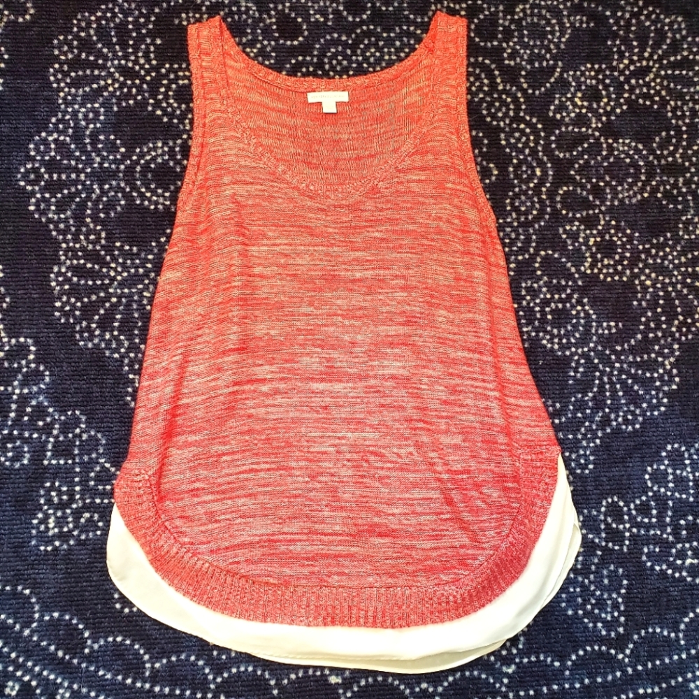 New York & Company Knit Layered Tank